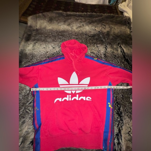 🆕 Women's Adidas Hoodie Floral. Unisex. Small - Picture 9 of 16